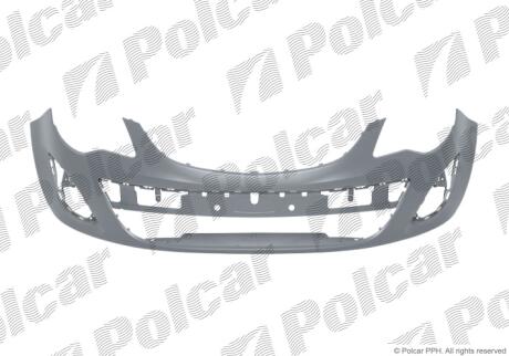 Бампер передній Polcar 55B107-1