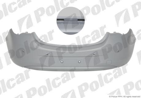 Бампер задний Polcar 55B2961J