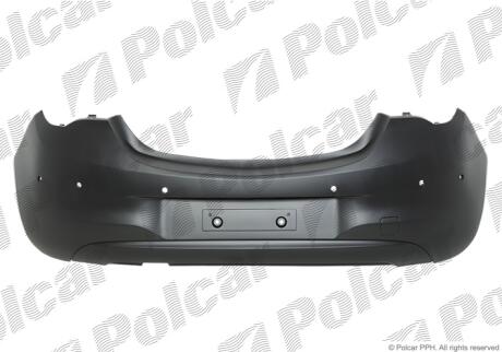 Бампер задний Polcar 55B296-2