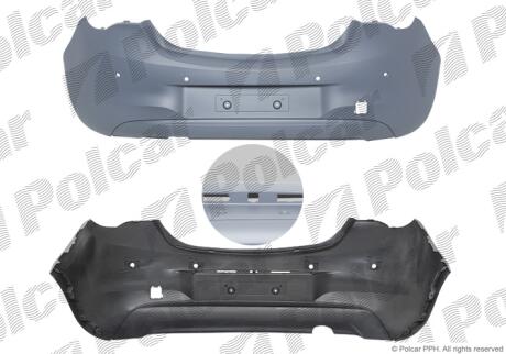 Бампер задній Polcar 55B2964JUA