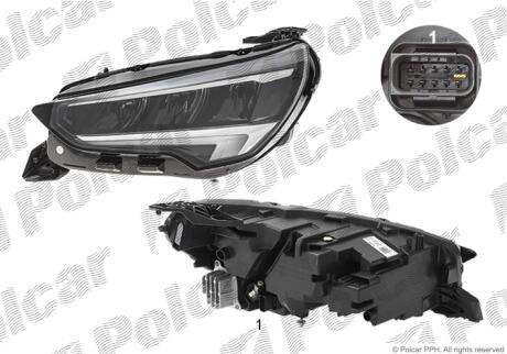 Фара основная левая LED Polcar 55B3091E