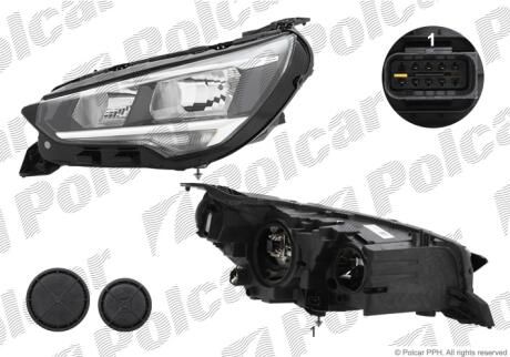 Фара основная Polcar 55B309-E