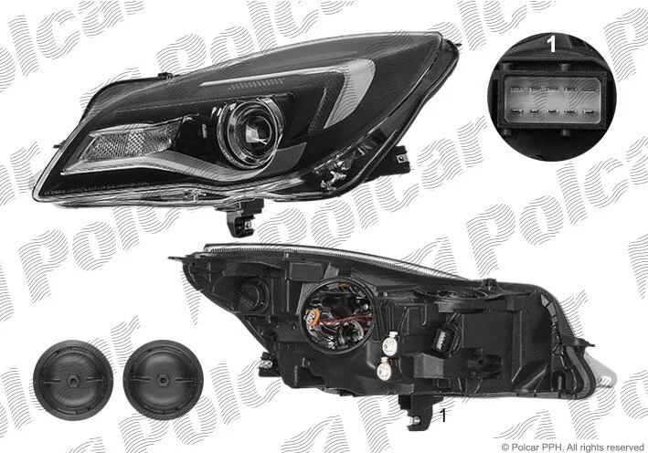 Фара основна Polcar 55D1091E (фото 1)