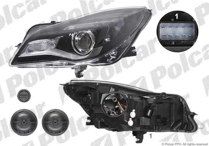 Фара основна Polcar 55D109-E (фото 1)