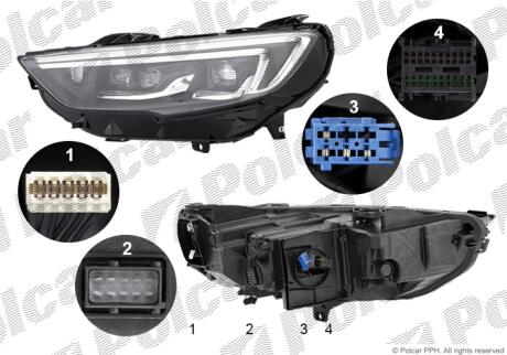 Фара основная Polcar 55D2092Z