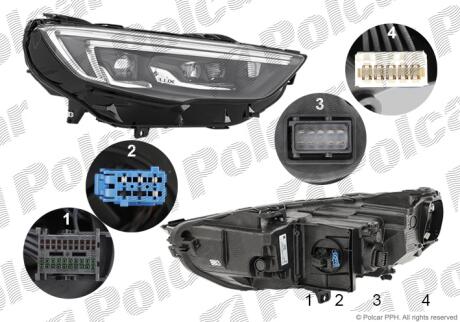 Фара основна Polcar 55D2102Z