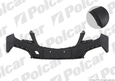 Бампер передний Polcar 55L107-A