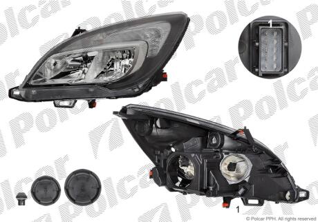 Фара основная Polcar 55L2092X
