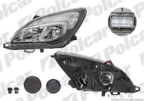 Фара основная Polcar 55L209-E