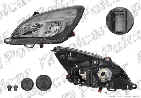 Фара основная Polcar 55L210-X