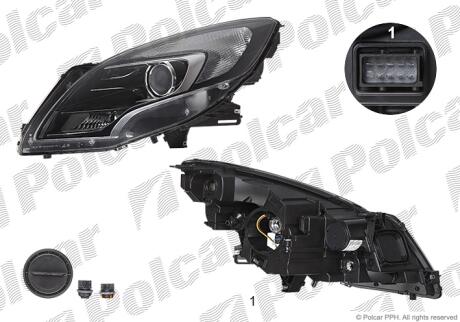 Фара основная Polcar 55M1101U