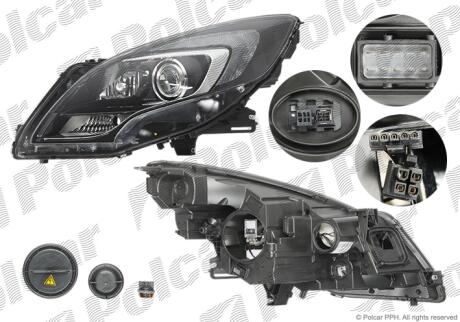 Фара основная Polcar 55M110-U