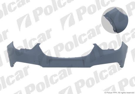 Бампер передній Polcar 55X107