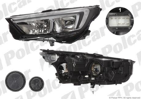 Фара основная Polcar 55X109-V