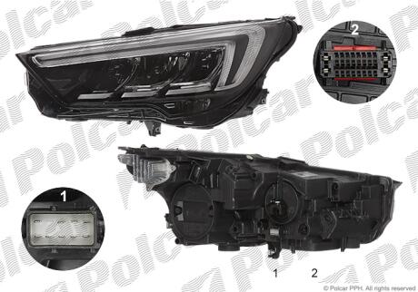 Фара основная Polcar 55X1101V