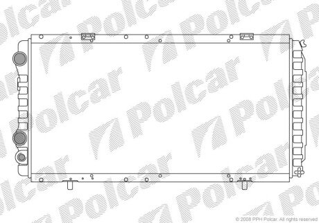 Радіатори охолодження Polcar 570208A2