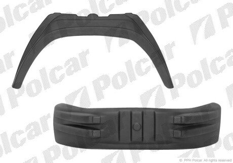 Крыло заднее левый=правый Polcar 5702BLUN