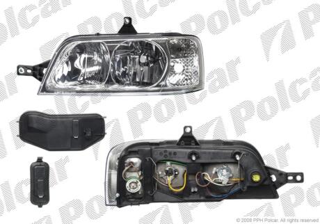 Фара основная правая H1, H7, PY21W, W5W Polcar 5704101E