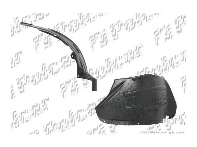 Підкрилок передній лівий FIAT Ducato 02-06; PEUGEOT Boxer 02-06; CITROEN Jumper 02-06 Polcar 5704FL-1 (фото 1)