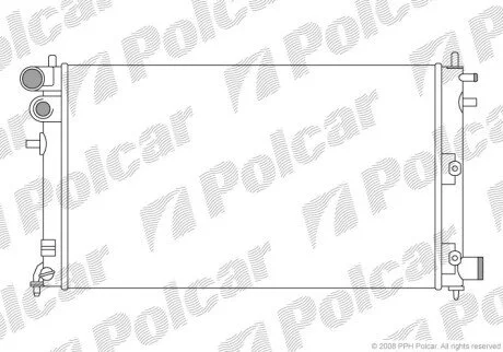 Радіатори охолодження Polcar 570608A4