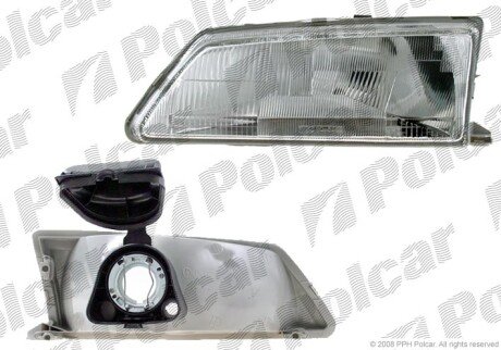 Фара основная правая H4, W5W Polcar 5706101E