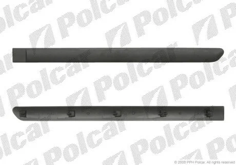 Накладка двери левая Polcar 57100043