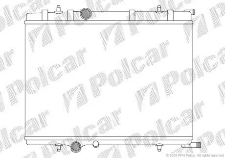 Радиаторы охлаждения Polcar 571008-6