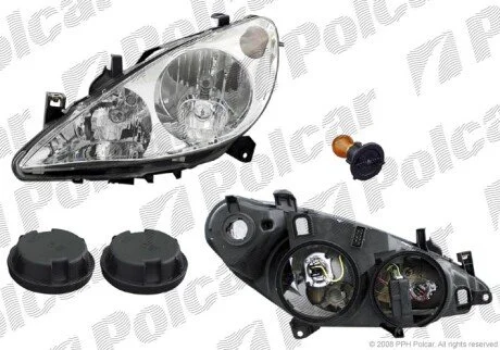 Фара основна ліва H1, H7 Polcar 571009-V