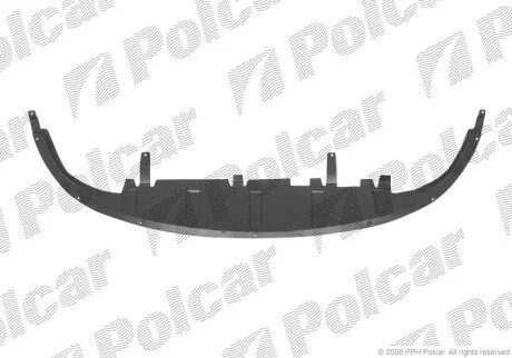 Захист бампера нижній Polcar 571034-7