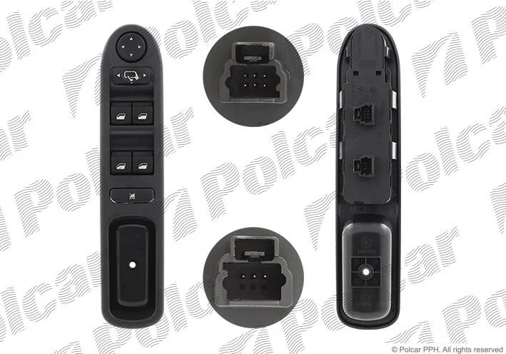 Блок кнопок склопідіймача Polcar 5710P-70 (фото 1)
