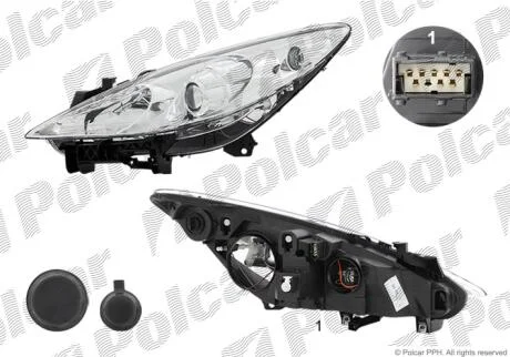 Фара основна Polcar 5711100E
