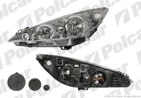 Фара основная левая H1, H7, P21/5W Polcar 571209-E