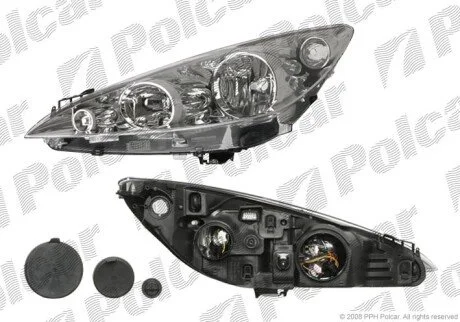 Фара основная левая H1, H7, P21/5W Polcar 571209-E