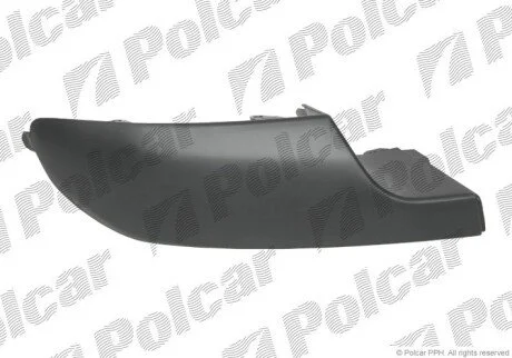 Молдинг бампера лівий Polcar 57129611