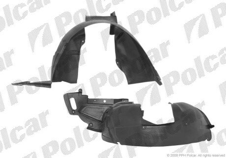 Подкрылок левый Polcar 5715FL-1