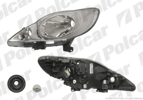 Фара основная левая H4 Polcar 5716091E