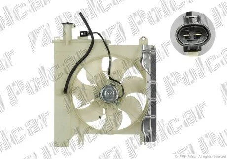Вентиляторы с корпусом/кронштейном. Polcar 571623W2
