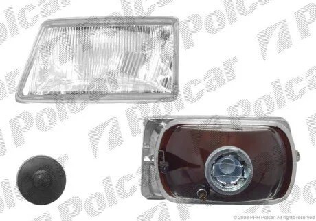 Фара основна ліва H4, W5W Polcar 5722092E