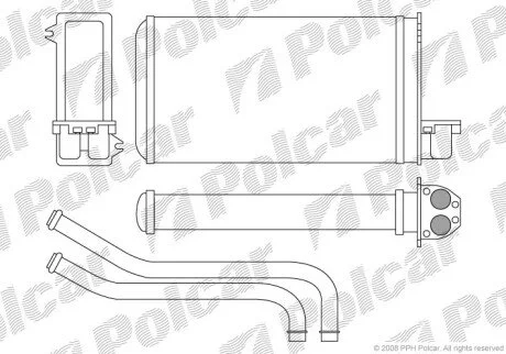 Радіатори обігріву Polcar 5722N8-3