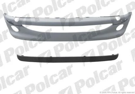 Бампер передній Polcar 572307-2