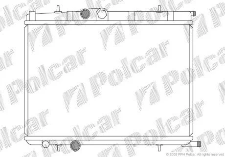 Радиаторы охлаждения Polcar 572308-7