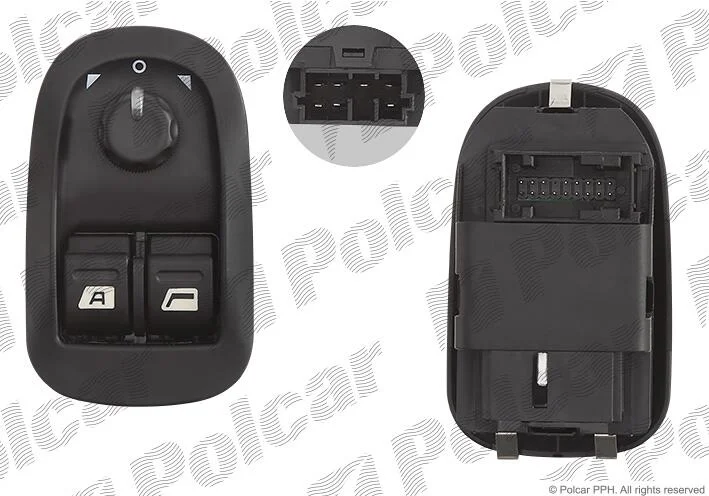 Блок кнопок склопідіймача Polcar 5723P-70 (фото 1)