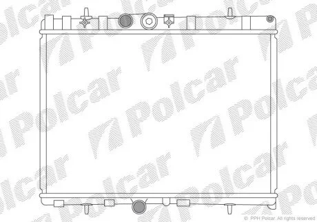 Радиаторы охлаждения Polcar 572408-2