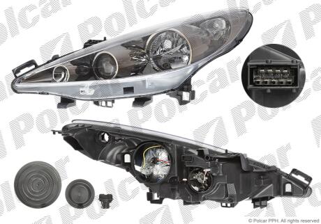 Фара основная Polcar 5724092E