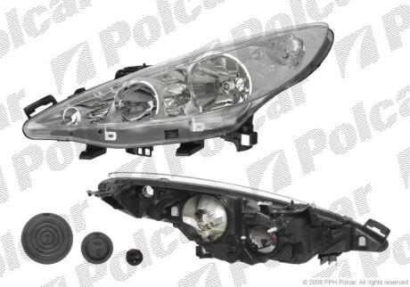 Фара основная правая H1, H7, PY21W, W5W Polcar 5724100EUA