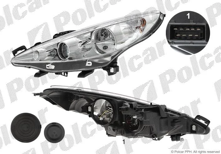 Фара основна Polcar 5724101V (фото 1)