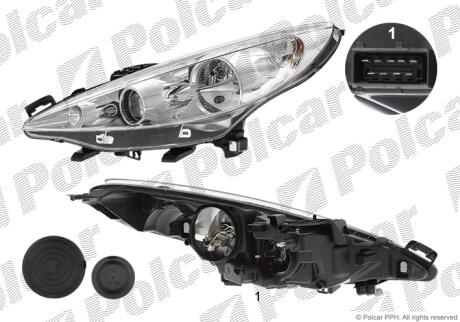 Фара основная Polcar 5724101V
