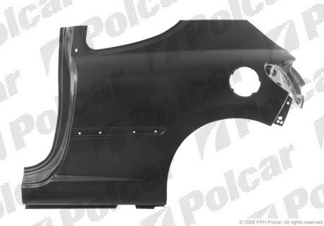 Крыло заднее левое Polcar 572483