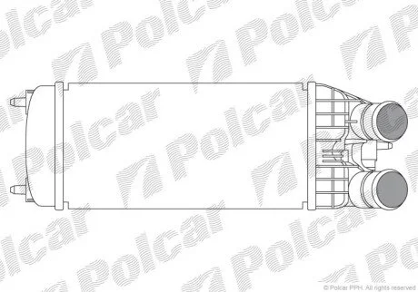 Радиаторы воздуха (Интеркулеры) Polcar 5724J8-1