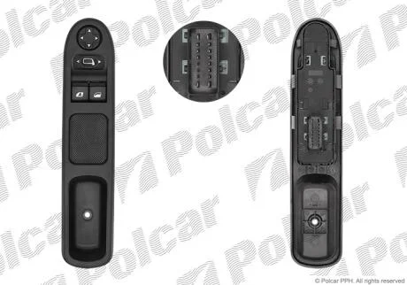 Блок кнопок склопідіймача Polcar 5724P-70
